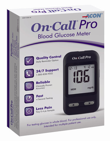 On Call Pro Blood Glucose Meter